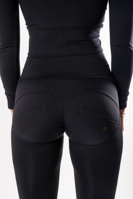 GoldBee Legíny Push-Up Pro Lycra Black (Barva Black, Velikost 3XL)