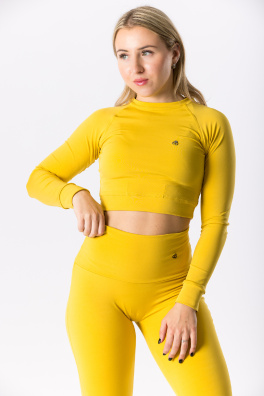 GoldBee Crop-Top BeClassic Second Skin Gold